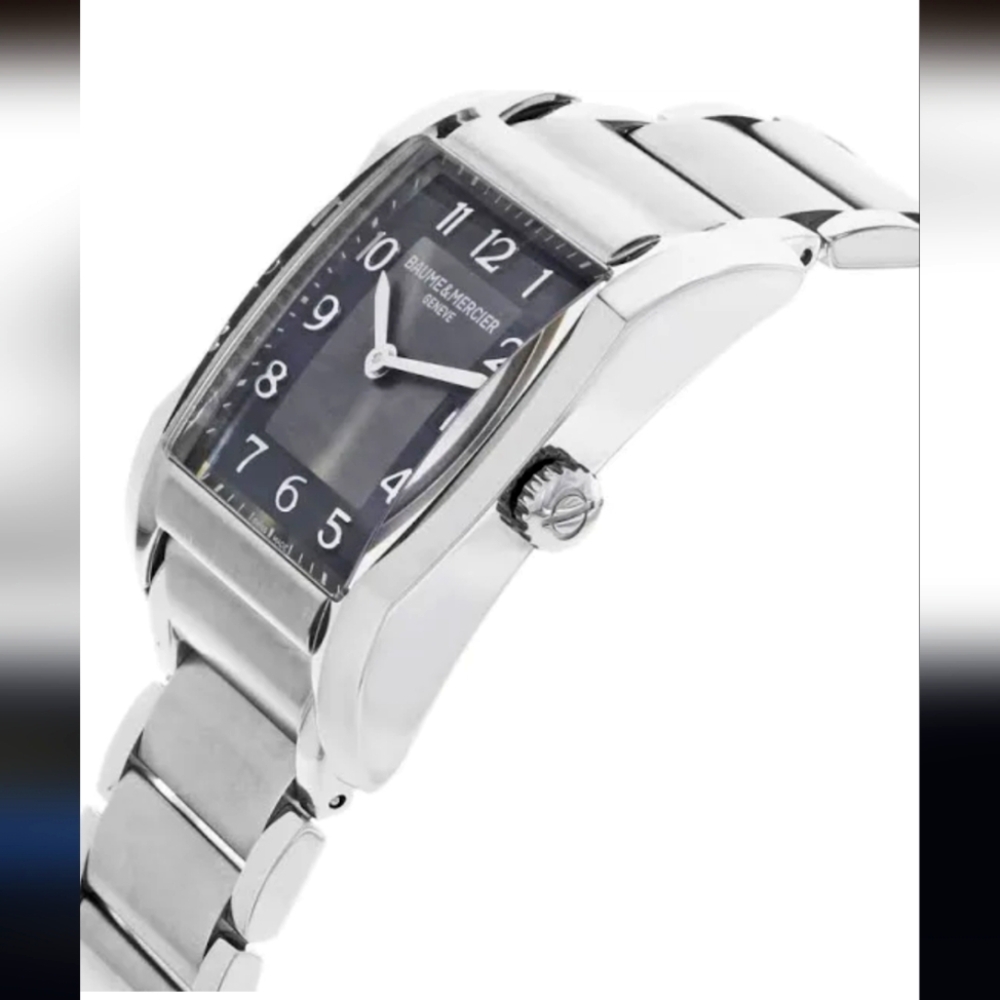 Baume & Mercier Hampton Ladies Watch | Swiss Quartz | Stainless Steel | EUC